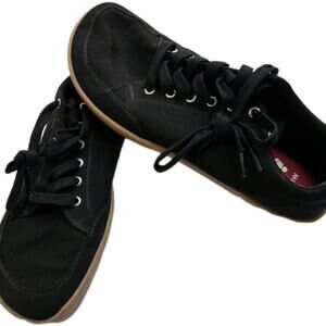 Splay Freestyle Men 12 US Black Shale / Gum Canvas Barefoot Minimalist Sneaker